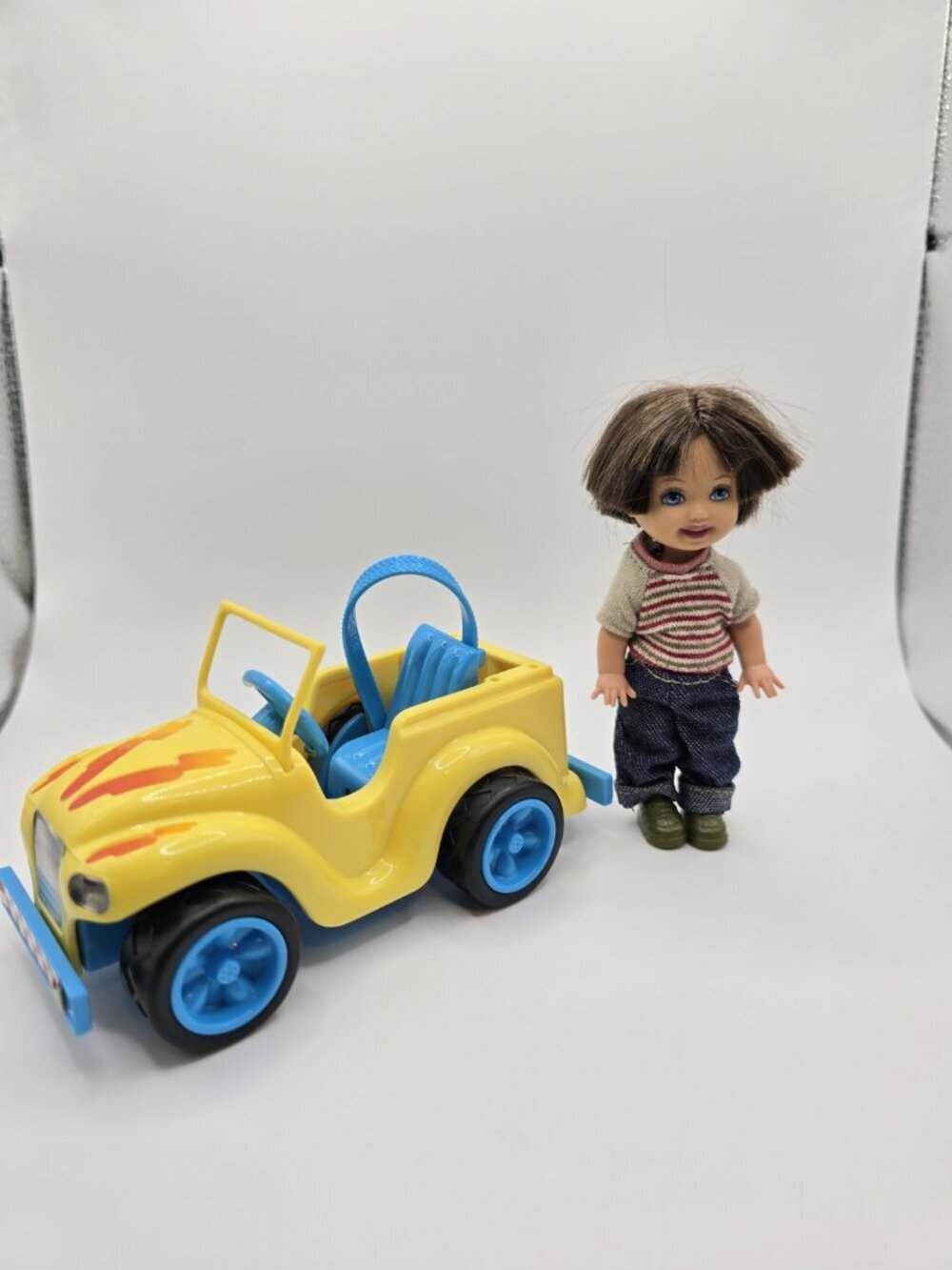 Barbie Happy Family Ryan Son Doll And Car 2003 Mattel #B5753